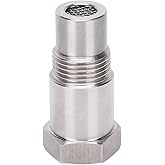 Stainless Steel O2 Sensor Spacer Adapter - M18 1.5 Bung for Catalytic Converter Fix - Vehicle Part