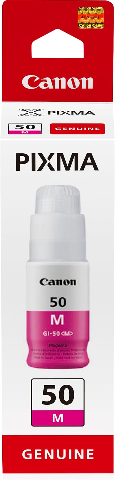 Canon GI 50 M Magenta Ink Refill for PIXMA G5050 G6050 G7050 GM2050 GM4050