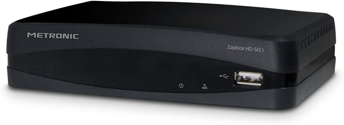 Metronic Décodeur TNT Zapbox HD-So.4 USB - Enregistreur Full HD Avec Touche SOS