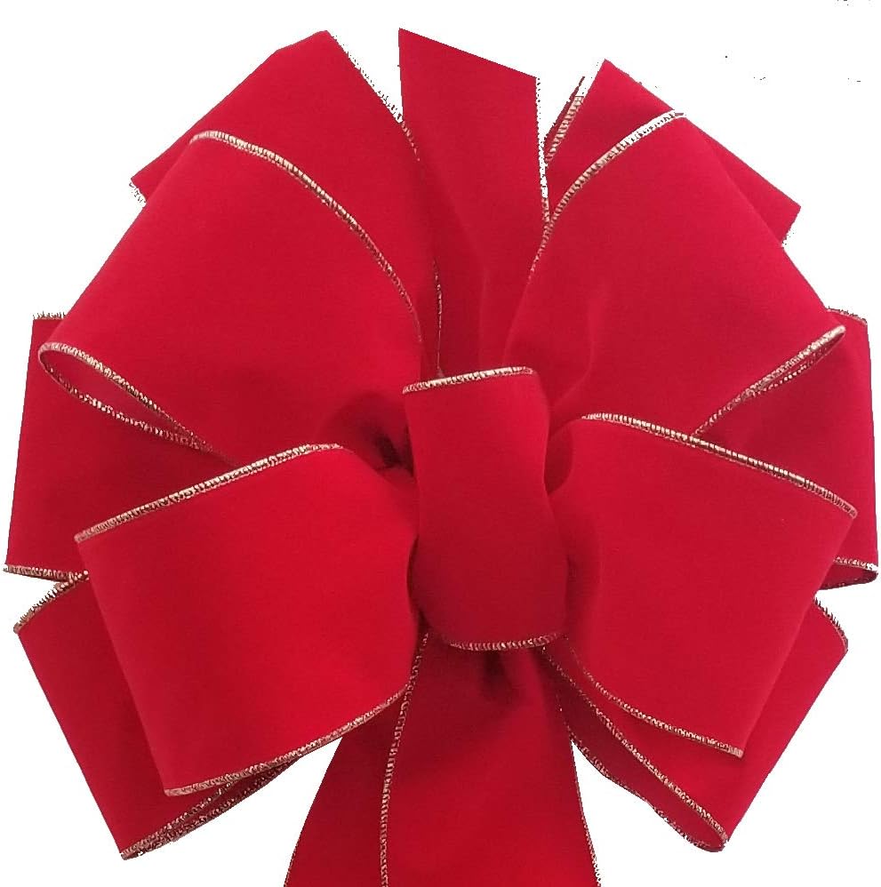 Tree Toppers - 4-Pack Big Christmas Bows 15