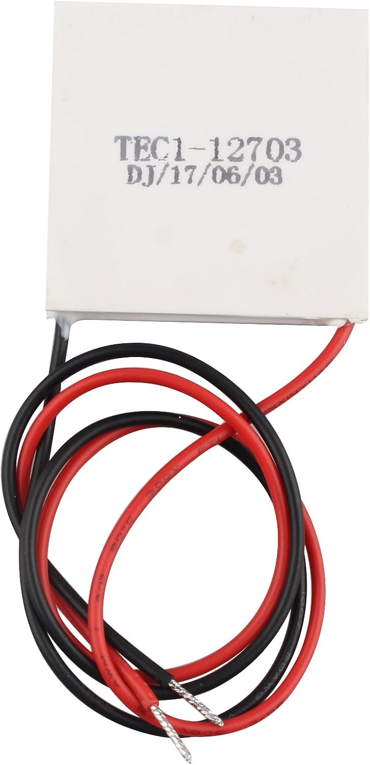 HALJIA TEC1-12703 Heatsink Thermoelectric Cooler Cooling Peltier Plate Module 12V 27W