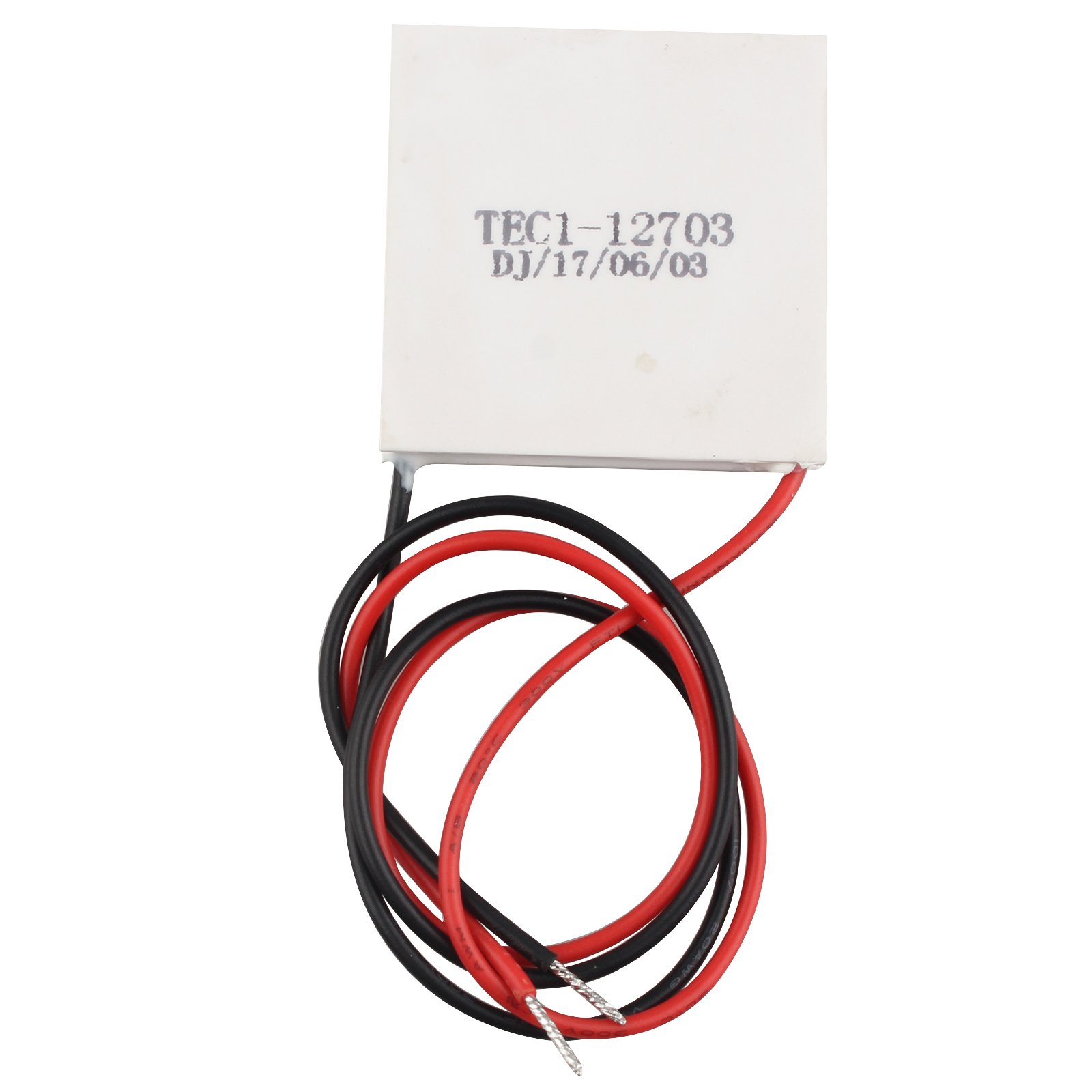HALJIA TEC1-12703 Heatsink Thermoelectric Cooler Cooling Peltier Plate Module 12V 27W