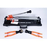 MusselBound&reg; - Wall Tile Cutting Tools Bundle - Includes 14 inch Tile Cutter, Standard Nipper, Wheeled Nipper and Sanding Block