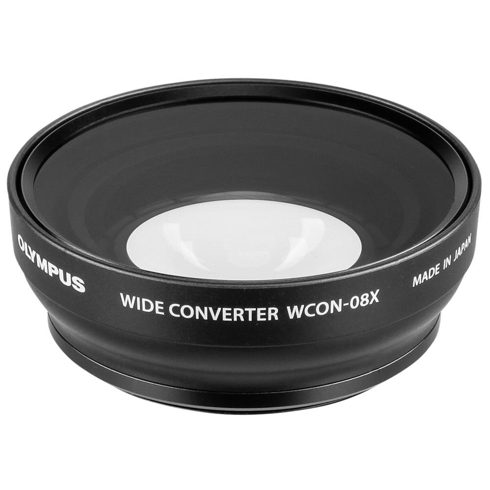 OM SYSTEM Olympus wcon 08X Wide Converter Lens for Stylus 1, V321220BW000 Pouch