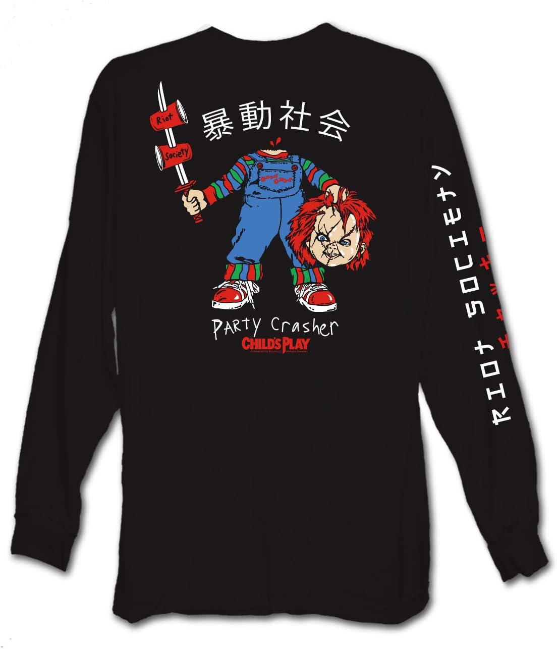 Riot Society Men's Long Sleeve Graphic Fashion T-Shirt