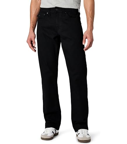 Amazon.com: True Religion Coated Billie Mid-Rise Straight in Jet