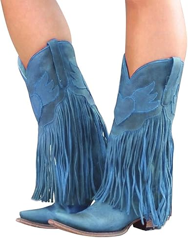 fringe cowboy boots amazon