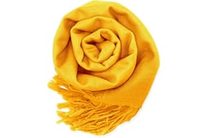 GEARONIC TM Women's Soft Pashmina Scarf Winter Shawl Wrap Scarves Lady Fashion in Solid Colors
