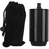 Gavigain Predator Pool Cue, Pool Cue Extension Carbon Fiber Billiards Extension with Storage Bag Aluminum Alloy Pool Cue Extension for Professional Extender Cue Black