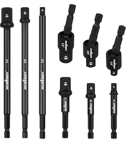 トースト2点セット soso 阿鹏队长 ARES 70382-6-Piece 3-Inch and 6-Inch Impact Grade Socket Adapter
