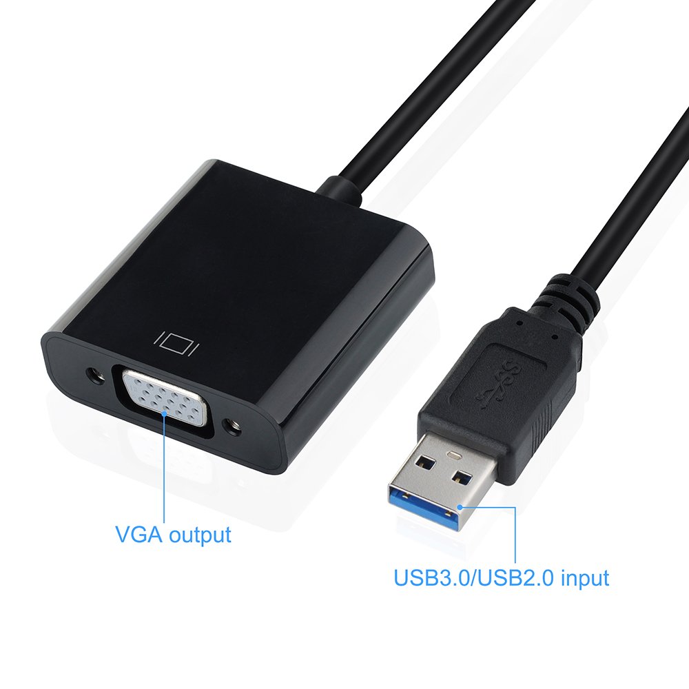 VicTsing USB 3.0 to VGA Multi Monitor External Video Card Adapter for