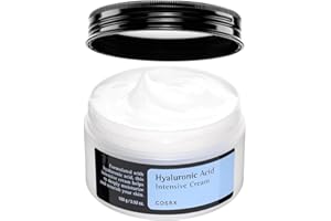 COSRX Hyaluronic Acid Moisturizing Cream, Long-lasting Hydration, Rich Moisturizer for Sensitive Skin 3.52 oz / 100g, Korean Skin Care, Stocking Stuffers, Animal Testing Free, Parabens Free