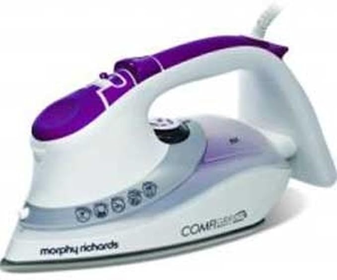 MORPHY RICHARDS 40871 Comfigrip Steam Iron Purple 350ml Water Tank