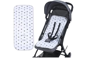 Baby Stroller Seat Liner Kids Pushchair Seat Cushion Mat Universal Breathable Stroller Liner Insert Stroller Cushion Pad Thic