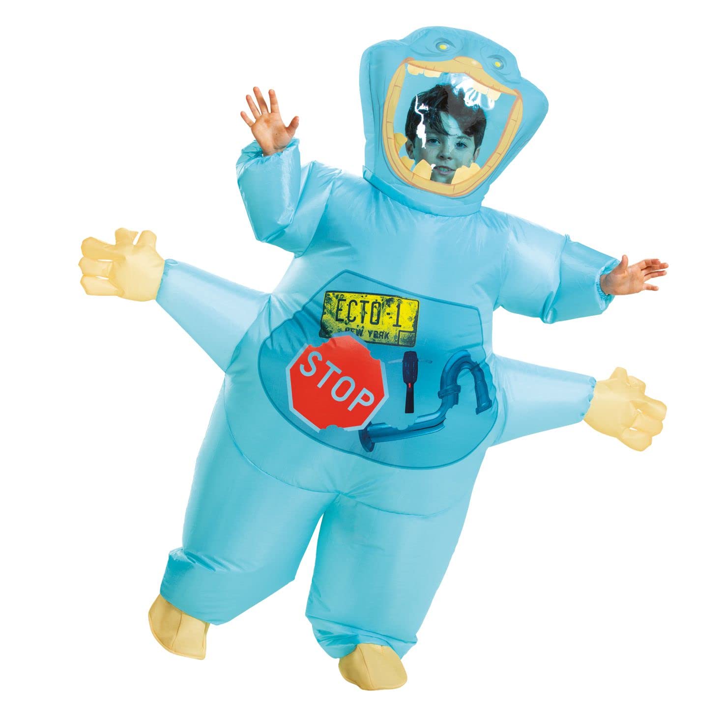 Disguise Muncher Afterlife Movie Ghostbusters Costume Kids, Inflatable Costumes For Kids One Size