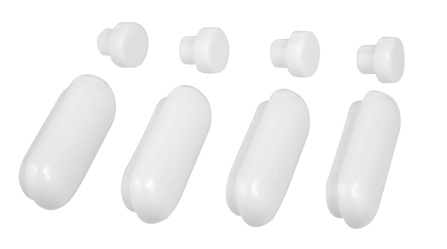 Wenko 297309100 Toilet Seat Buffer Set Stoppers for Cover and Seat