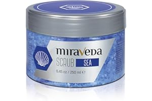 Miraveda by Italwax Sea Scrub - 250ml / 8.45fl.oz - Scrubs for professional and home use skin care - Moisturizing and nourishing treatments on the hands, feet, and body​
