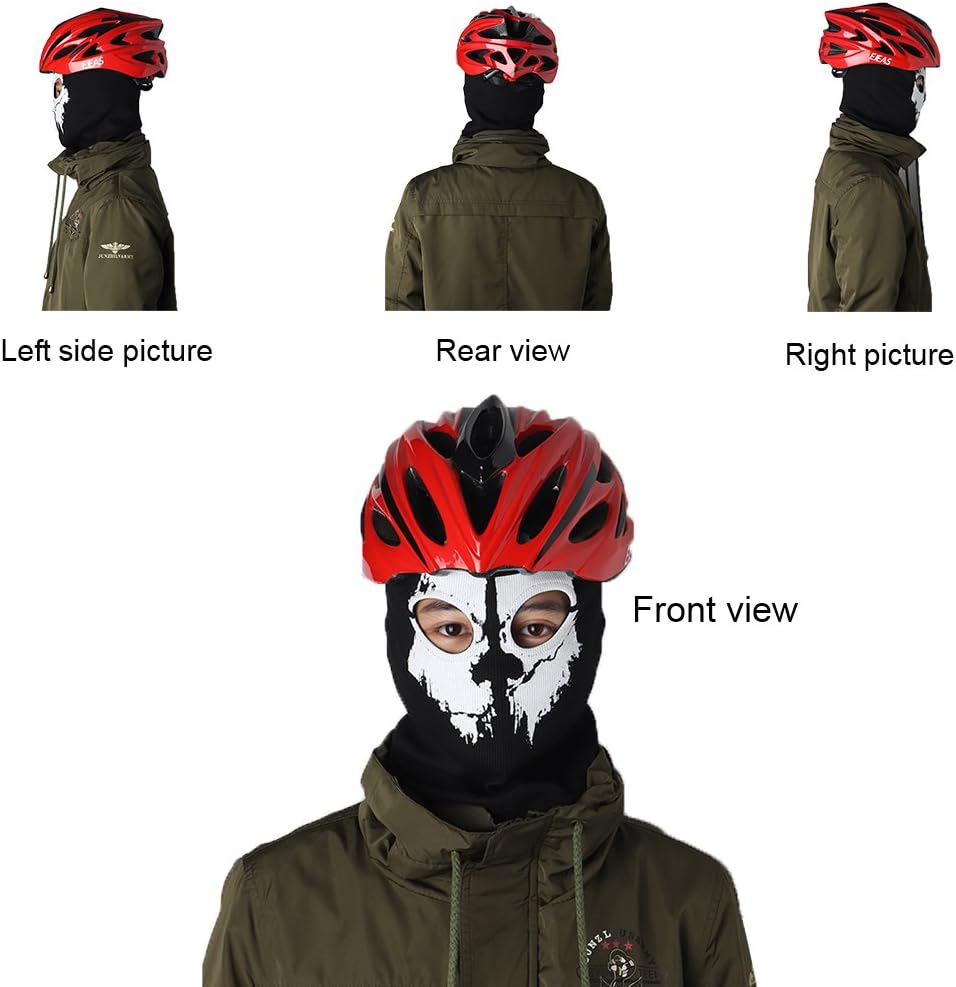 ANUIMOAR Unisex Face Mask Sun Dust Wind Protection Hooded Skull Cycling Hiking Bandana : Sports & Outdoors