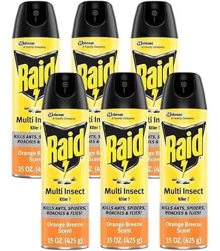 Amazon.com: Raid Multi Insect Killer, Orange Breeze 15 Ounce (Pack