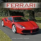 Ferrari Calendar- Calendars 2018 - 2019 Wall Calendars - Car Calendar - Automobile Calendar - Ferrar by 
