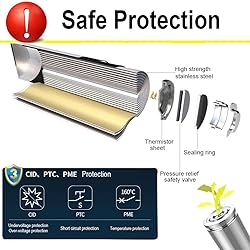 Rechargeable Battery 3.7V 3600mAh for Streamlight X