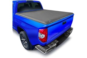 Tyger Auto T1 Soft Roll Up Truck Bed Tonneau Cover Compatible with 2014-2021 Toyota Tundra | Fleetside 5.5' Bed (66") | TG-BC1T9041 , Black