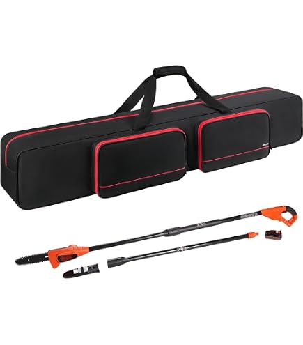 Greenworks Universal Pole Saw Carry Case PC0A00 - Canvas Storage Bag For Greenworks Pole Saws