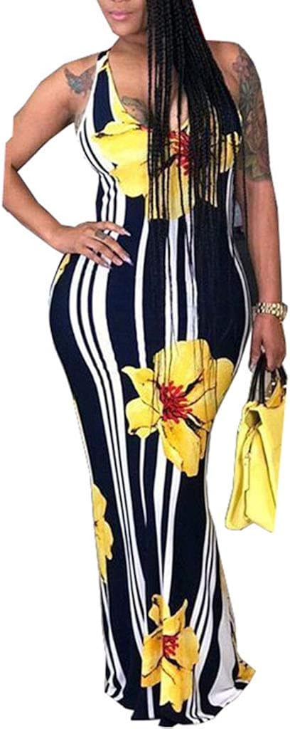 korssyee Womens Sexy Long Maxi Dresses Off The Shoulder Bodycon Party Formal Dress