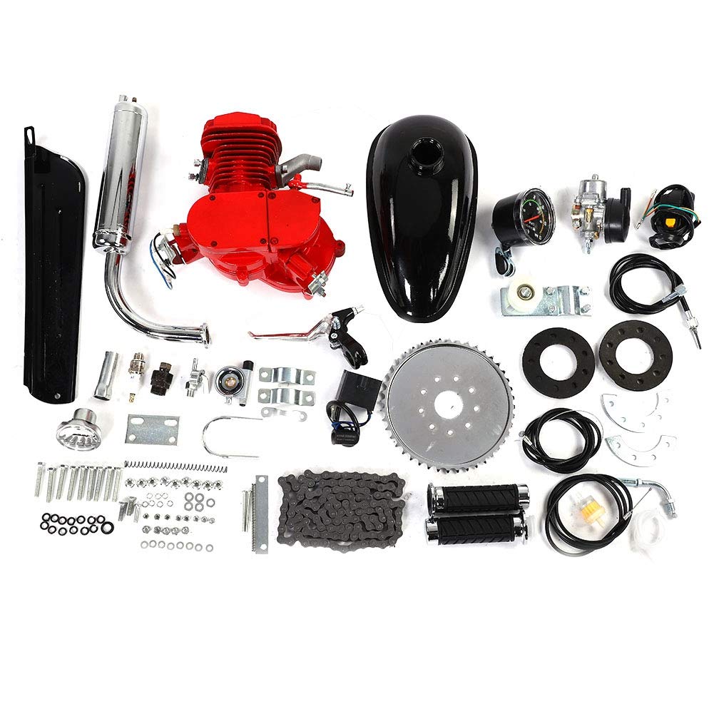 Buy V GEBY Bicycle Engine Kit 80CC Bike Motorized Bicycle 2Stroke