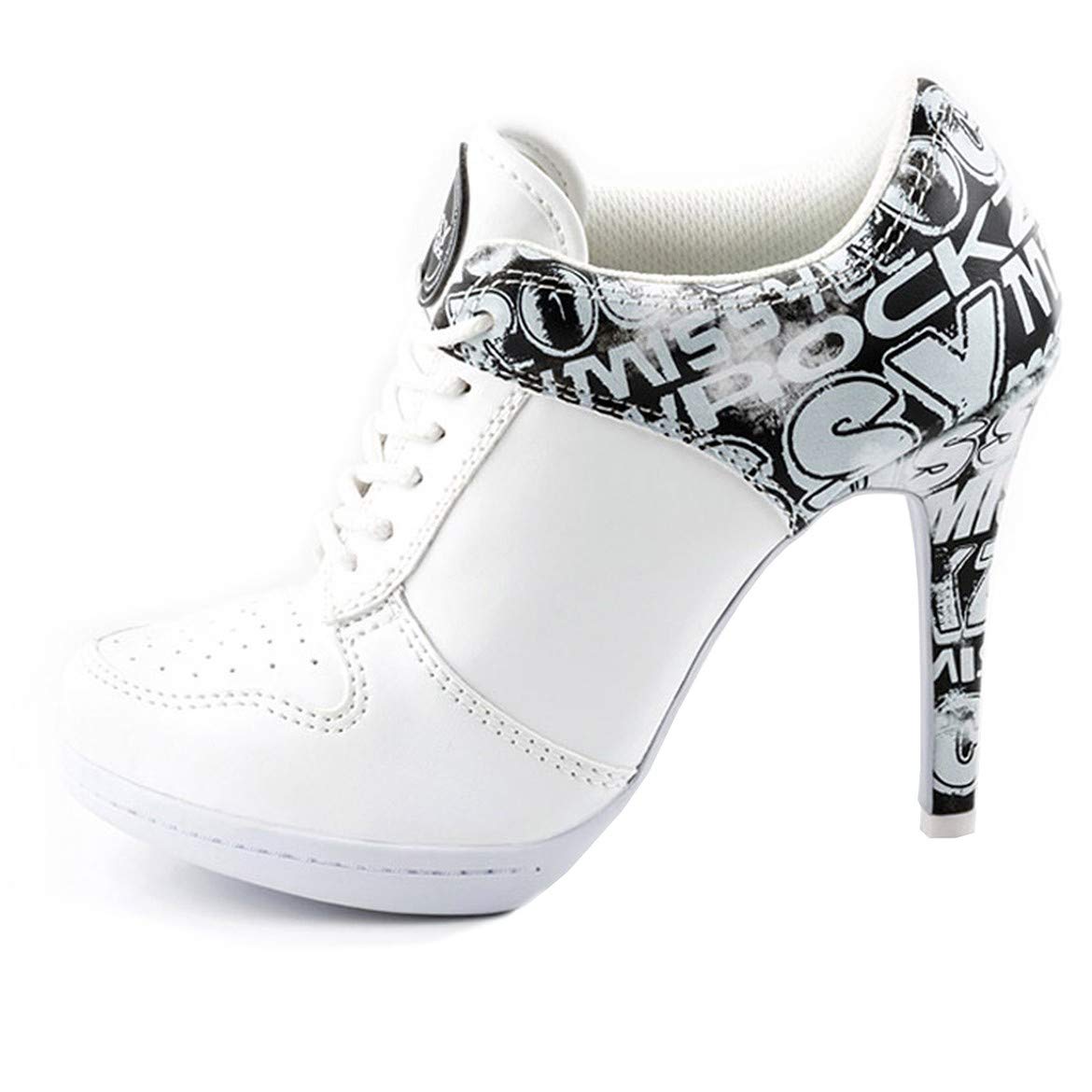 missy rockz sneaker high heels