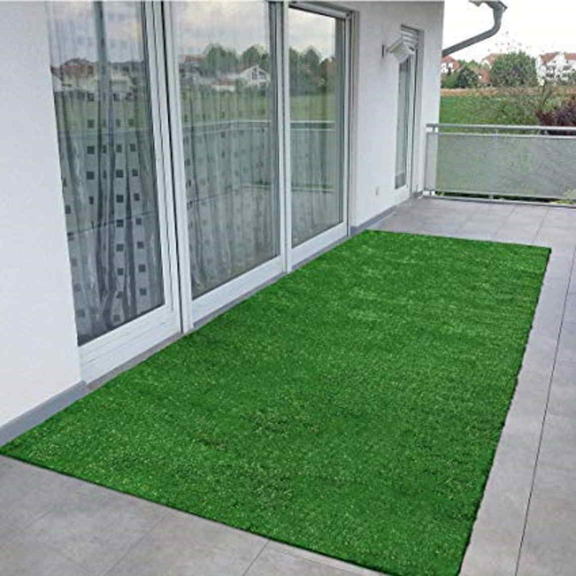 Shree JEE Enterprises High Density Artificial Grass Carpet Mat for