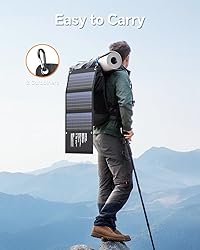 30W Portable Solar Panel 3 USB Ports Chargers
