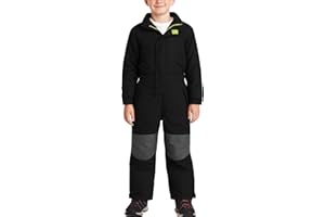 Arctic Hero Kids Snow Suit - Toddler Girls and Boys Snowsuit One Piece Waterproof Insulated Winter Jumpsuit Coveralls (2T-14)