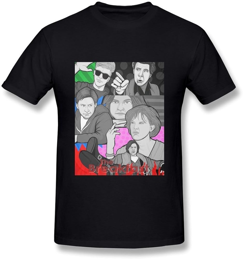 WunoD Men's The Breakfast Club T-Shirt