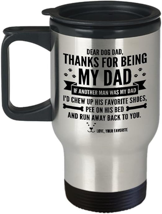 dear dog dad mug