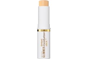 Revlon Glimmer Tinted Moisturizer Stick for Face, Lightweight Foundation, Hydrating Skincare-Infused Makeup, 110, 0.31 oz