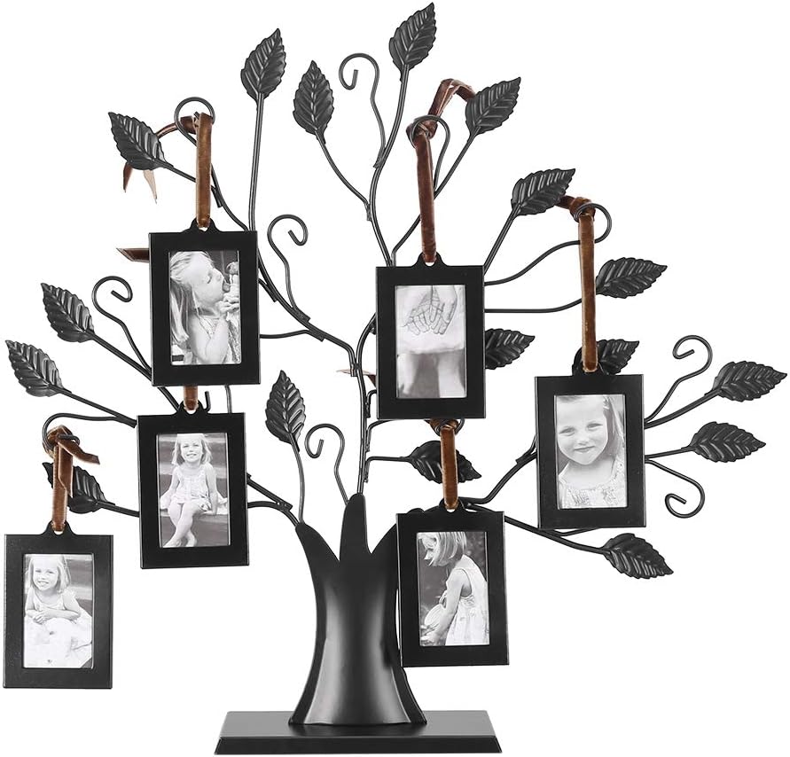 Jadeshay Family Tree FramePhotos Display Tree Family with Hanging