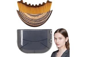 Bvero Lymphatic Contour Face Brush - Soft Gua Sha Tool for Lymphatic Drainage, Anti-Puffiness & Facial Sculpting, Dry Brushin