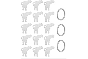 MELLBREE Paper Towel Dispenser Key, 15Pcs Universal Dispenser Key Compatible for Georgia Pacific Paper Towel and Toilet Paper Dispensers