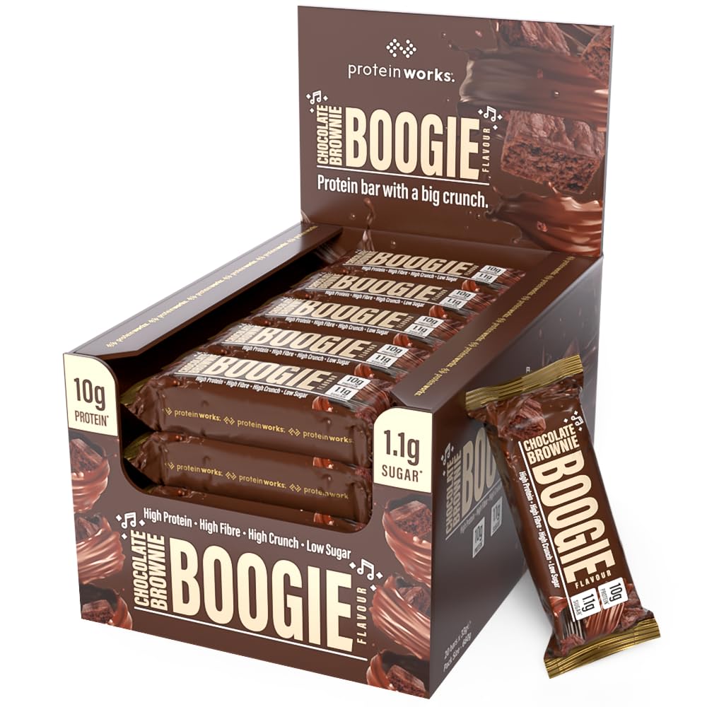 Protein Works | Big Little Protein Riegel, 20er Pack, Schoko-Brownie