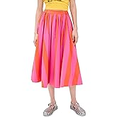 Free People Women's Lowen Striped Midi Skirt