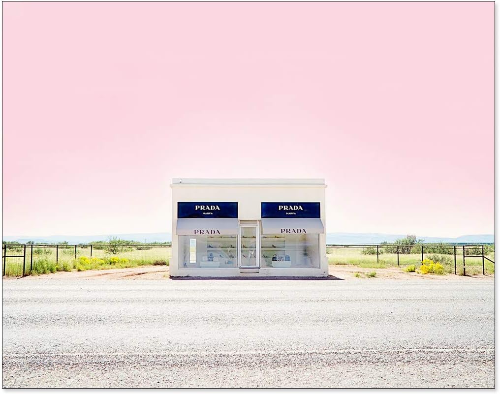 Photographs - Fashion Wall Art Prada Marfa Home Decor Girls Room Artwork Texas Photography 11x14 Inch Print