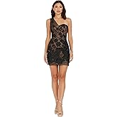Dress The Population Womens Maddie Bodycon Mini Dress