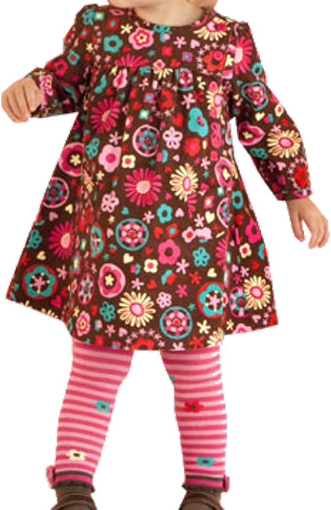 baby girl dress and tights