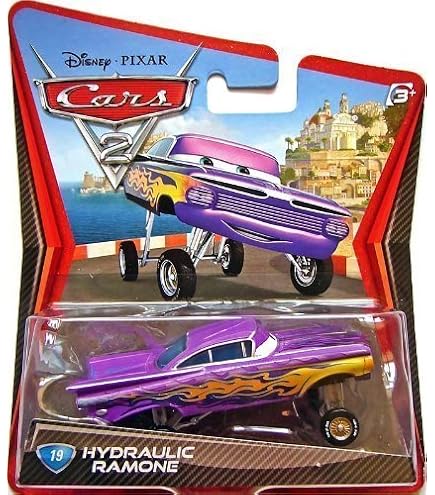 Amazon.com: Disney Pixar Cars Body Shop Union Jack Ramone Die-Cast