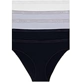 Hanes Women's Originals Ultra Supersoft Bikini Underwear, 5-Pack, Viscose From Bamboo Bikini