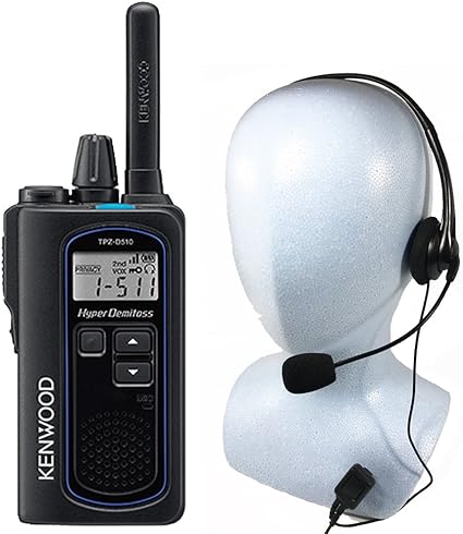 Amazon Tpz D510 Kenwood ケンウッド インカム デジタルトランシーバー 免許不要 登録局 2w出力 ヘッドセットeps Hs Wk付 ケンウッド Kenwood 無線機