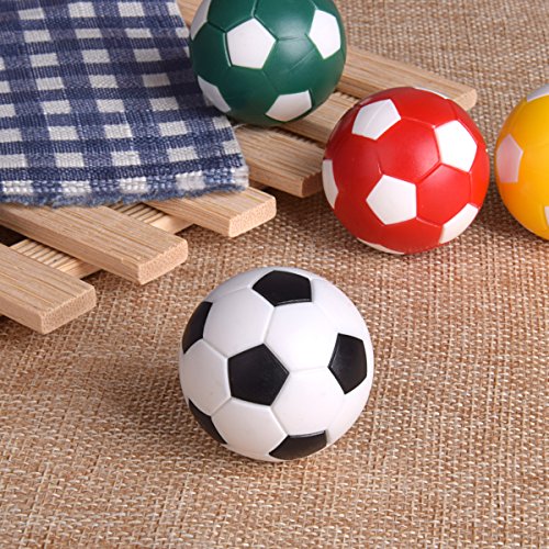 Hotusi Table Soccer Foosballs Replacement Balls Mini Multicolor 36mm Official Foosball - Set of 12 - Thumbnail 6
