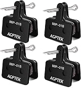 AGPTEK Bike Brake Pads 4 Pairs Disc Compatible with Shimano M515 M525 C501
