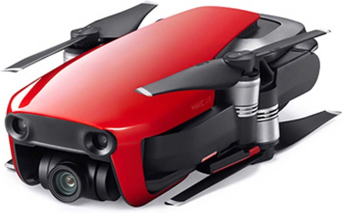 dji mavic air flame red fly more combo